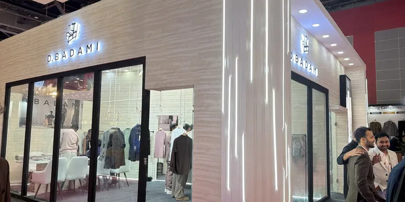 D.BADAMI Showcases Premium Fabric Collection at Bharat Tex 2026